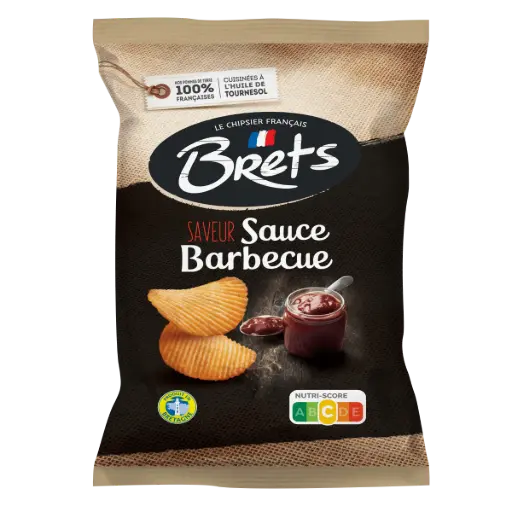CHIPS BRET'S SAVEUR SAUCE BARBECUE 125g