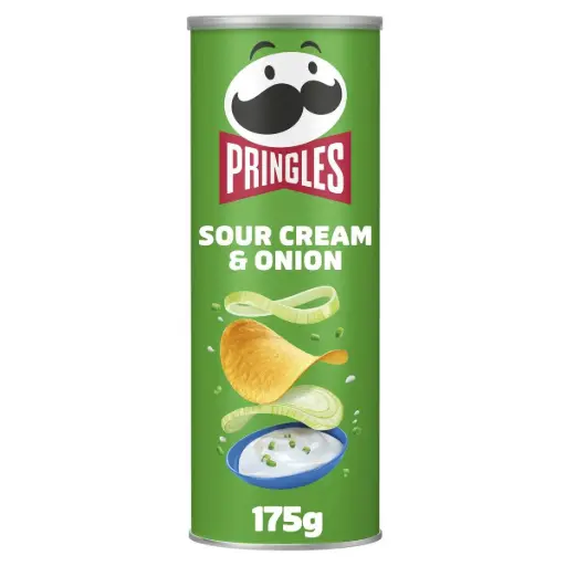 Chips Pringles oignons, 175g
