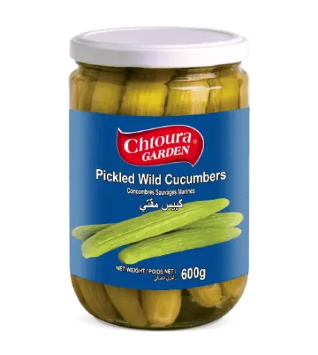 Concombres sauvages marinés, Chtoura Garden, 600g