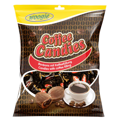 Coffee Candies - caramels fourrés au café 150g