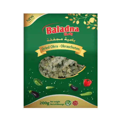 Dried Okra, Baladna, 150g