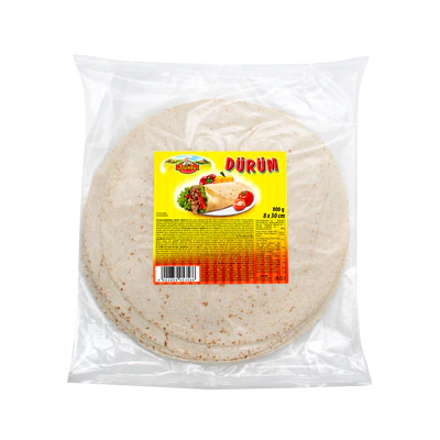 Dürüm Pain pita au froment 800g (8x30cm)