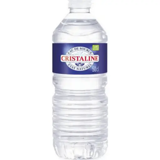 Eau de source, Cristaline, 50cl