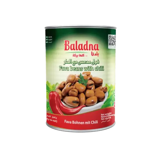 Fèves aux piments, Baladna, 400g