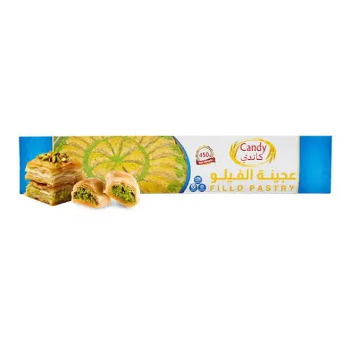 Pâtes a filo surgelées, Candy, 450g