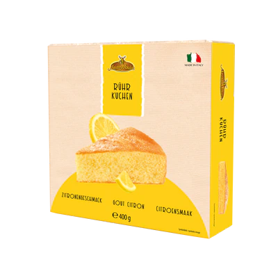 Gâteau moelleux au citron, 400g