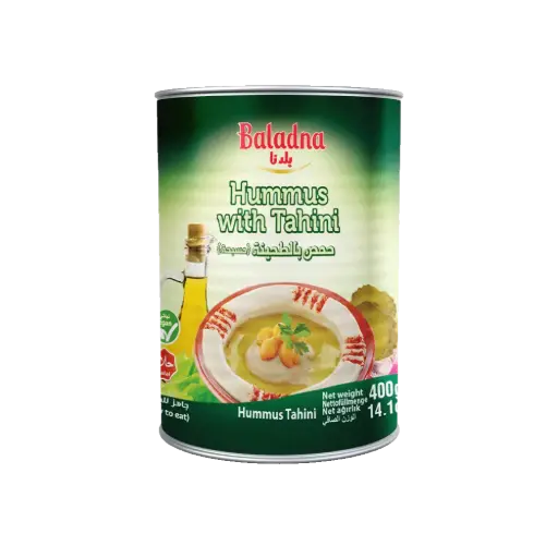 Hummus avec tahini, Baladna, 400g