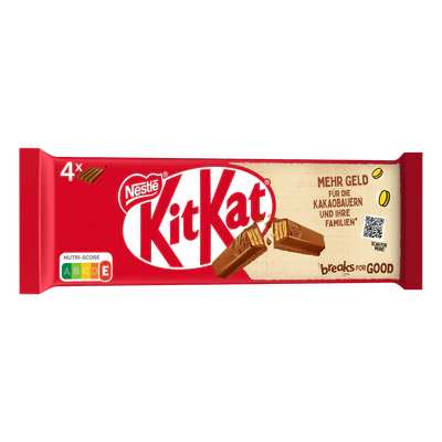KitKat du lait 166g (4x41,5g) 