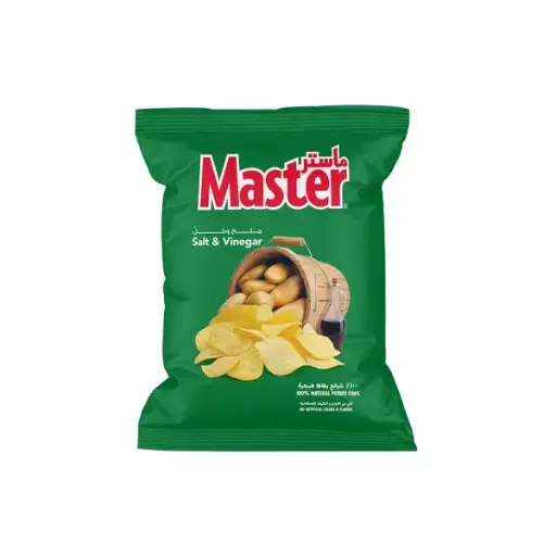 Master Chips, Kettle, Salt and Vinegar, Lebanon, 45g 