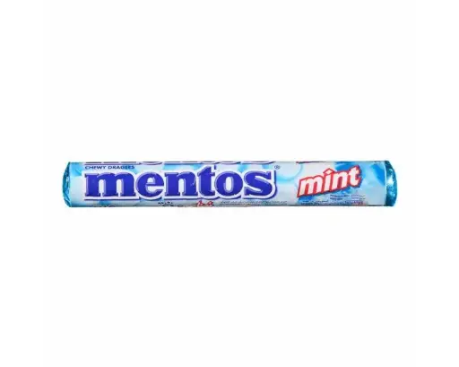 Bonbons Mint, Mentos, 37.5g