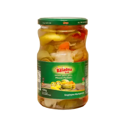 Mixed pickles, Baladna, 660g