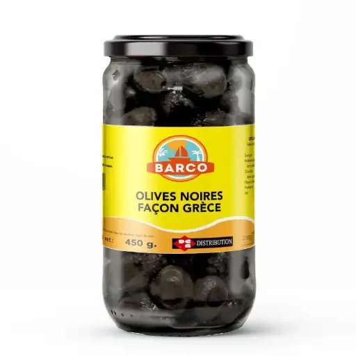 Olives noires, Barco, 500g