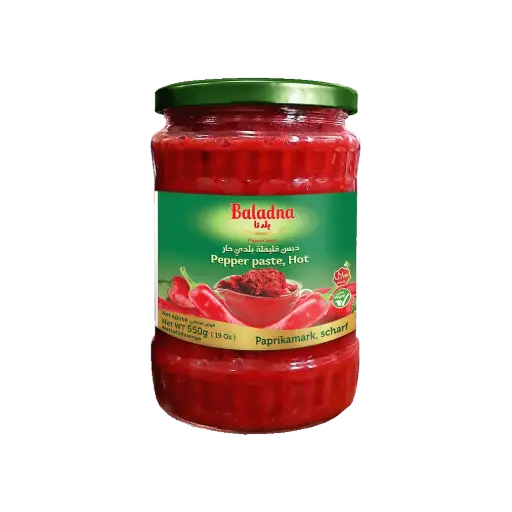 Pâte de poivre piquante, Baladna, 550g