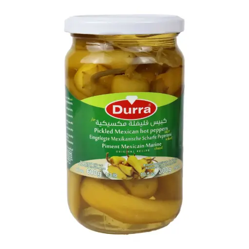 Pickled mexican hot, Durra, 600g