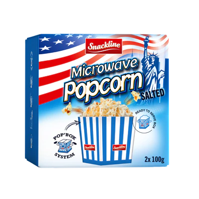 Popcorn salé, Snackline, 200g