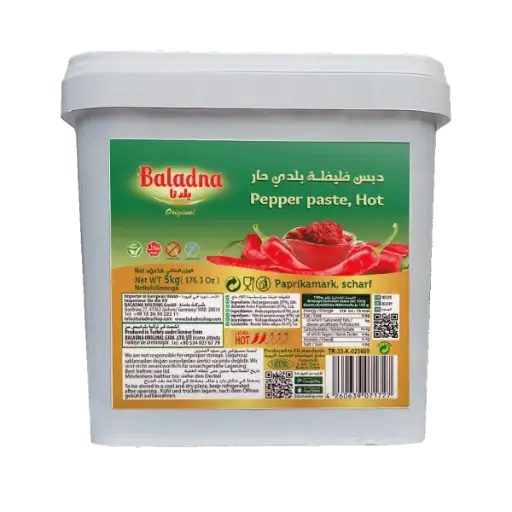 Pate de poivrons piquants, Baladna, 5kg