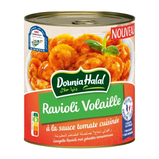 Ravioli volaille, Dounia, 800g