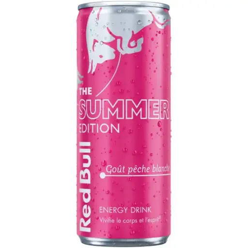 Red bull Pêche, 25cl