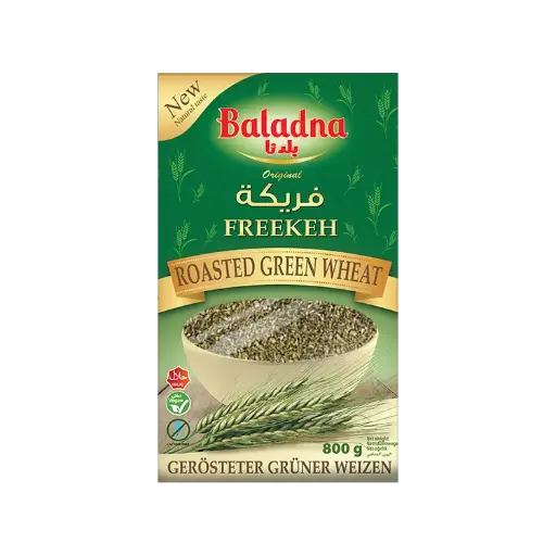 Blé vert grillé, freekeh, baladna, 800g