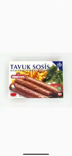 Saucisse de poulet, Turkiyem, 1300g