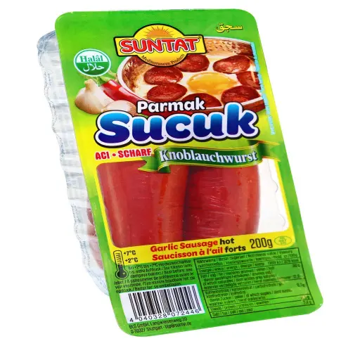 Saucisson a l'ail, Suntat, 200g