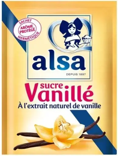 Sucre Arôme vanille, Alsa, 75g