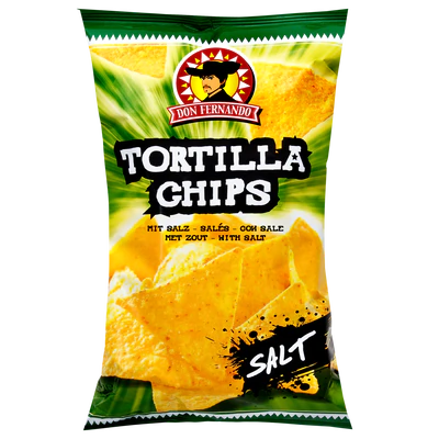 Tortilla chips salés, 200g 