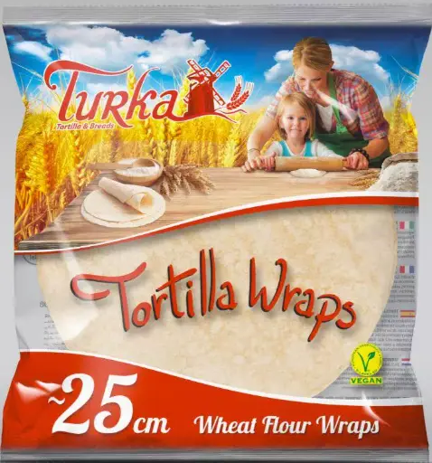 Tortilla wrap, Turka, 25cm (18pc)