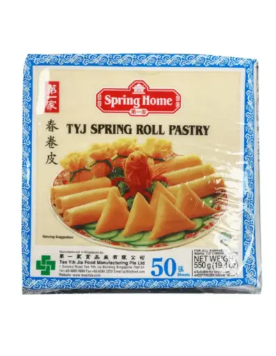 Tyj spring roll pastry, Spring roll pastry, 550g