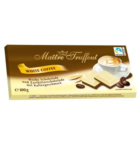 White coffee, Maitre Truffout, 100g