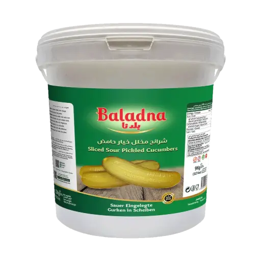 Concombres marinés aigres-doux aux épices, Baladna, 15kg