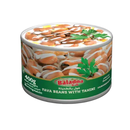 Grosses fèves avec Tahini, Baladna, 400g
