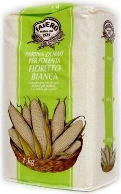 Farine de maïs blanc, Molino favero, 1kg