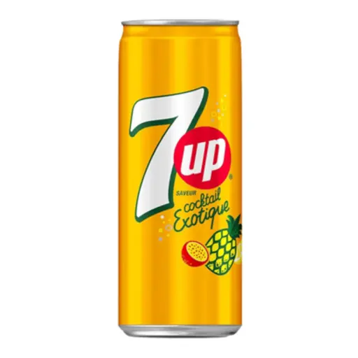 7UP Saveur Cocktail Exotique 33 Cl