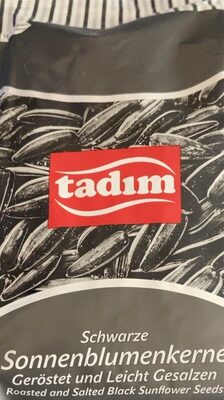 Schwarze Sonnenblumenkerne Geröstet Und Leicht Gesalzen
