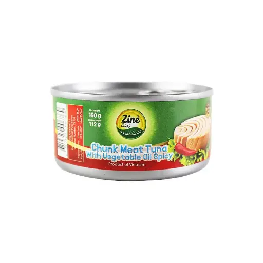 Thon à l'huile piquant, Zine, 160g