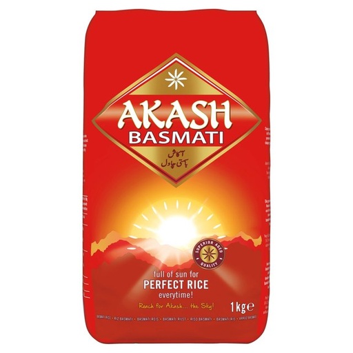 Riz basmati, Akash, 1kg