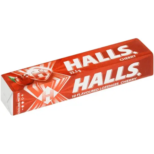 Halls goût cerise