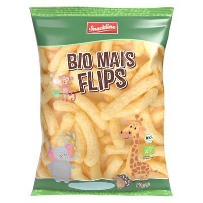Snack au maïs extrudé BIO 80g 