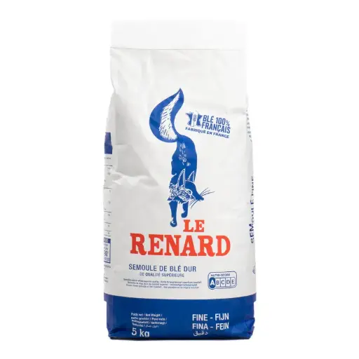 Semoule fine, Le Renard, 5kg