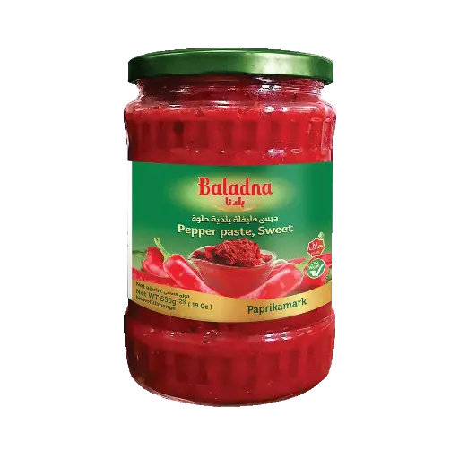 Pâte de piment, doux 550 g