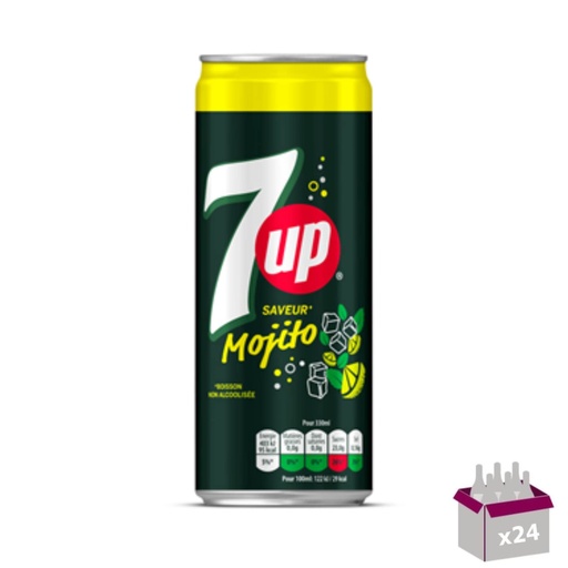 7UP Mojito 33 cl