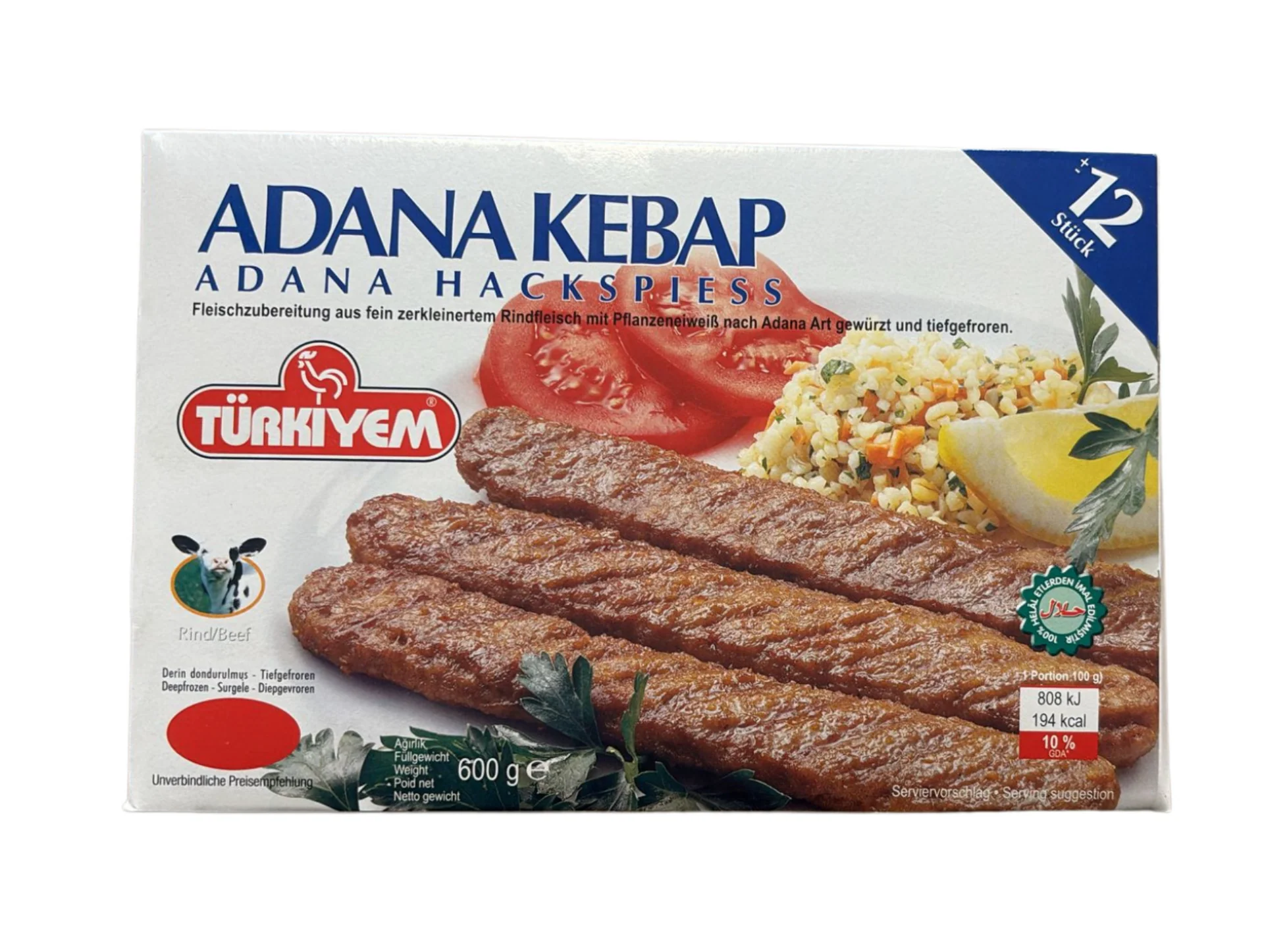 TURKIYEM Adana Kebab 600 g