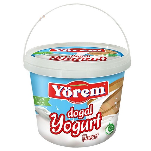 YOREM Yogurt Dogal 3,8%  2 kg
