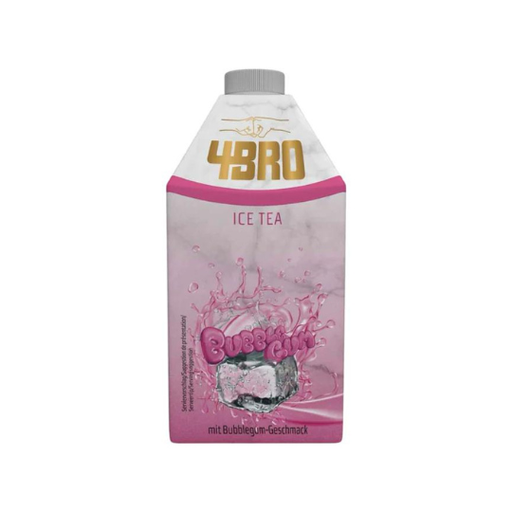 4BRO ICE TEA BUBBLE GUM BRIQUE 500ML