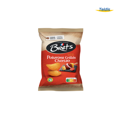 CHIPS BRET'S POIVRONS GRILLES CHORIZO