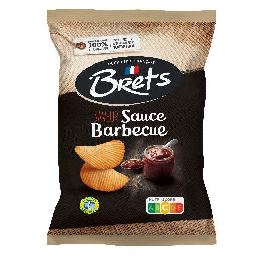 CHIPS BRET'S SAVEUR SAUCE BARBECUE 125g