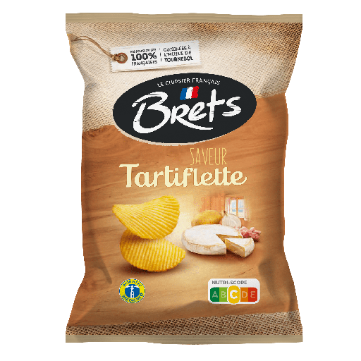 CHIPS BRET'S SAVEUR TARTIFLETTE 125G