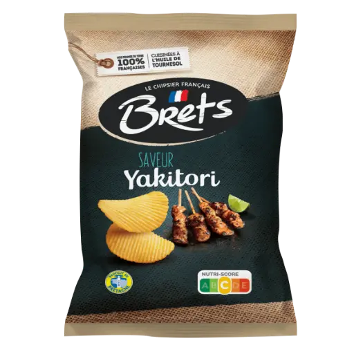 CHIPS BRET'S SAVEUR YAKITORI 125G 