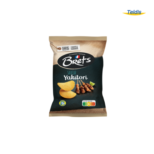CHIPS BRET'S SAVEUR YAKITORI 125G 